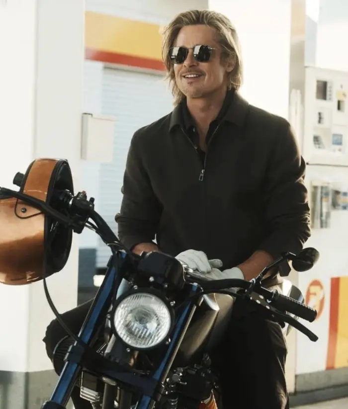 Brad Pitt con occhiali
