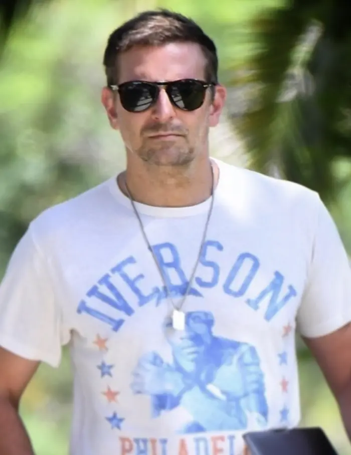 Bradley Cooper con occhiali da sole