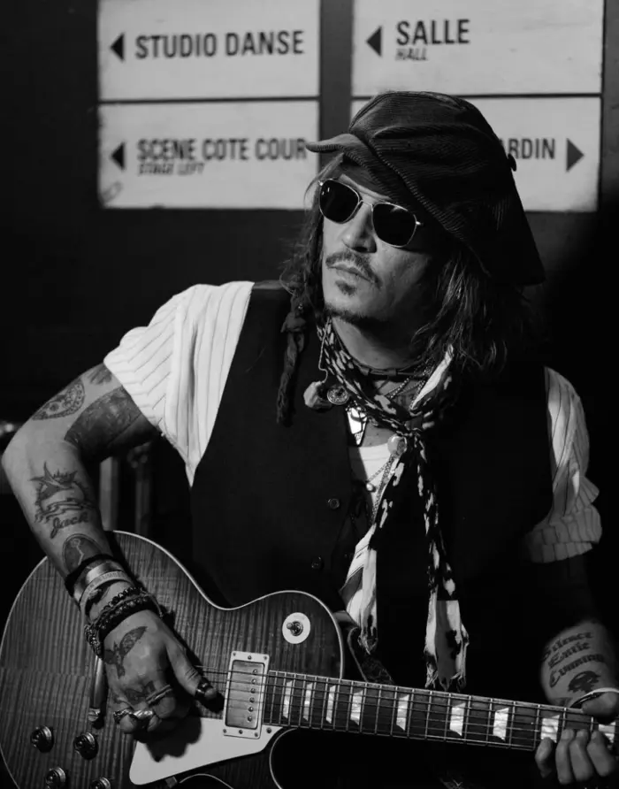 Johnny Depp con occhiali