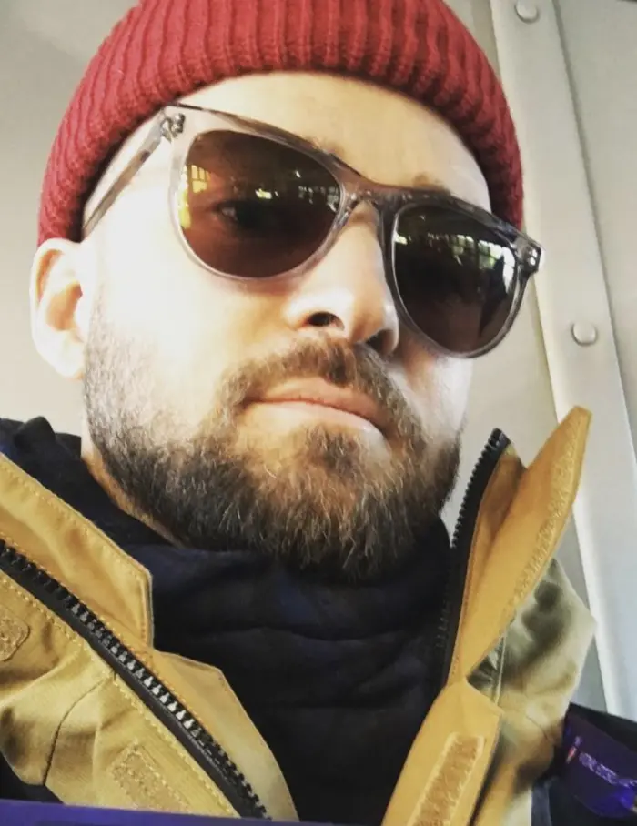 Justin Timberlake con occhiali da sole