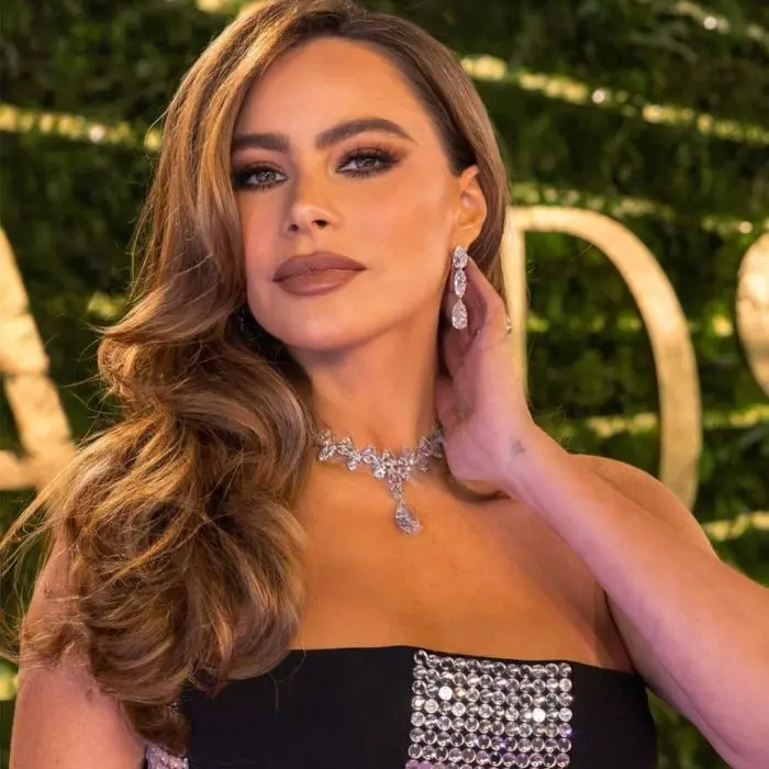 Sofia Vergara con sopracciglia folte