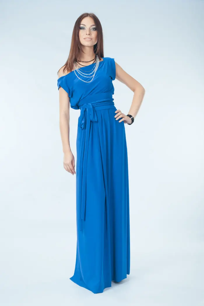 Trucco Occhi per un Vestito Blu